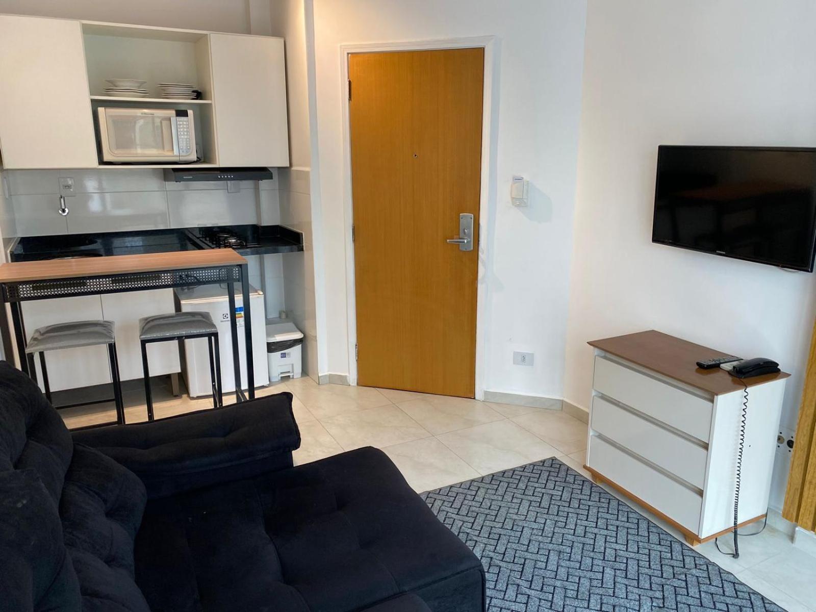 Aparthotel Atlantico Flat Gonzaga Santos  Exterior foto